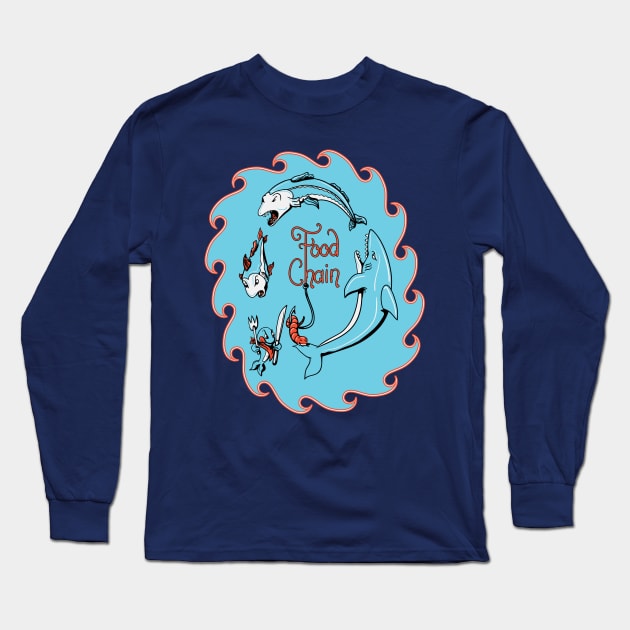 Circle Of Life Long Sleeve T-Shirt by Tpixx